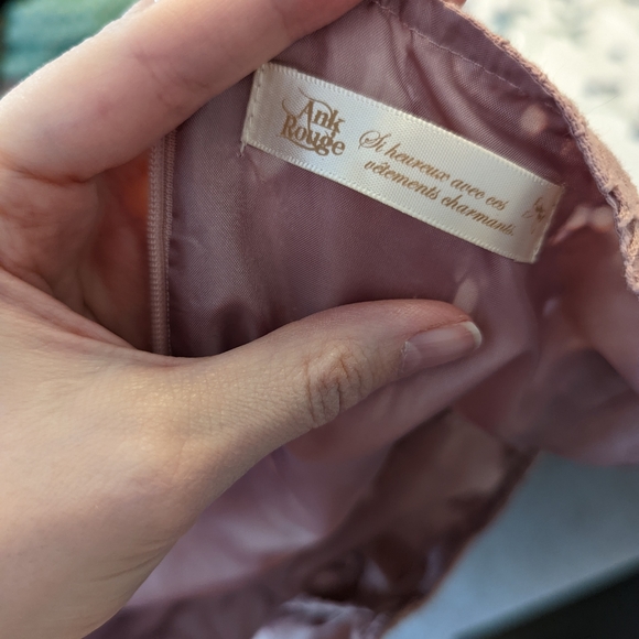 Ank Rouge Lace Dress Japan Size M - Picture 3 of 3